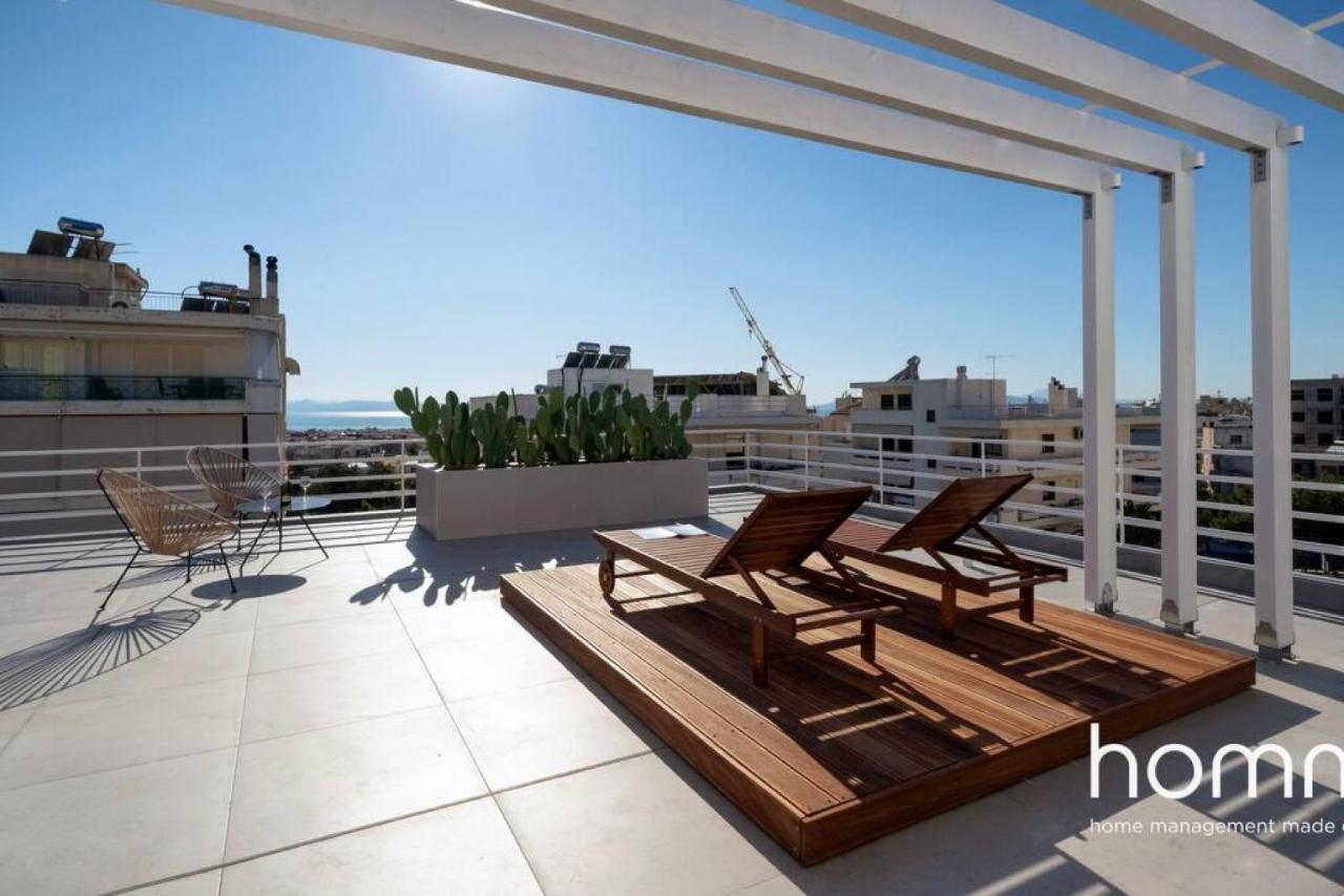 Brand New Homm Penthouse In Ano Glyfada, Dilou Apartment Athens Ngoại thất bức ảnh