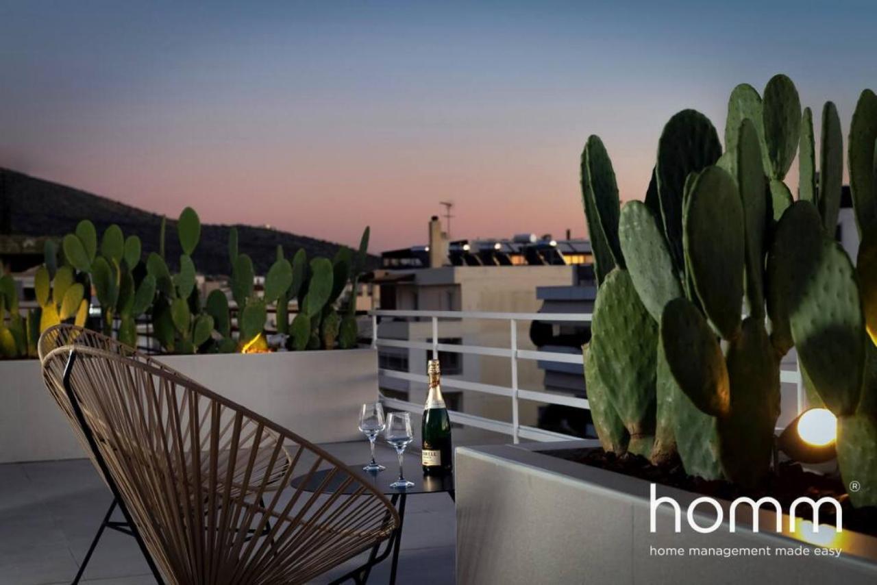 Brand New Homm Penthouse In Ano Glyfada, Dilou Apartment Athens Ngoại thất bức ảnh