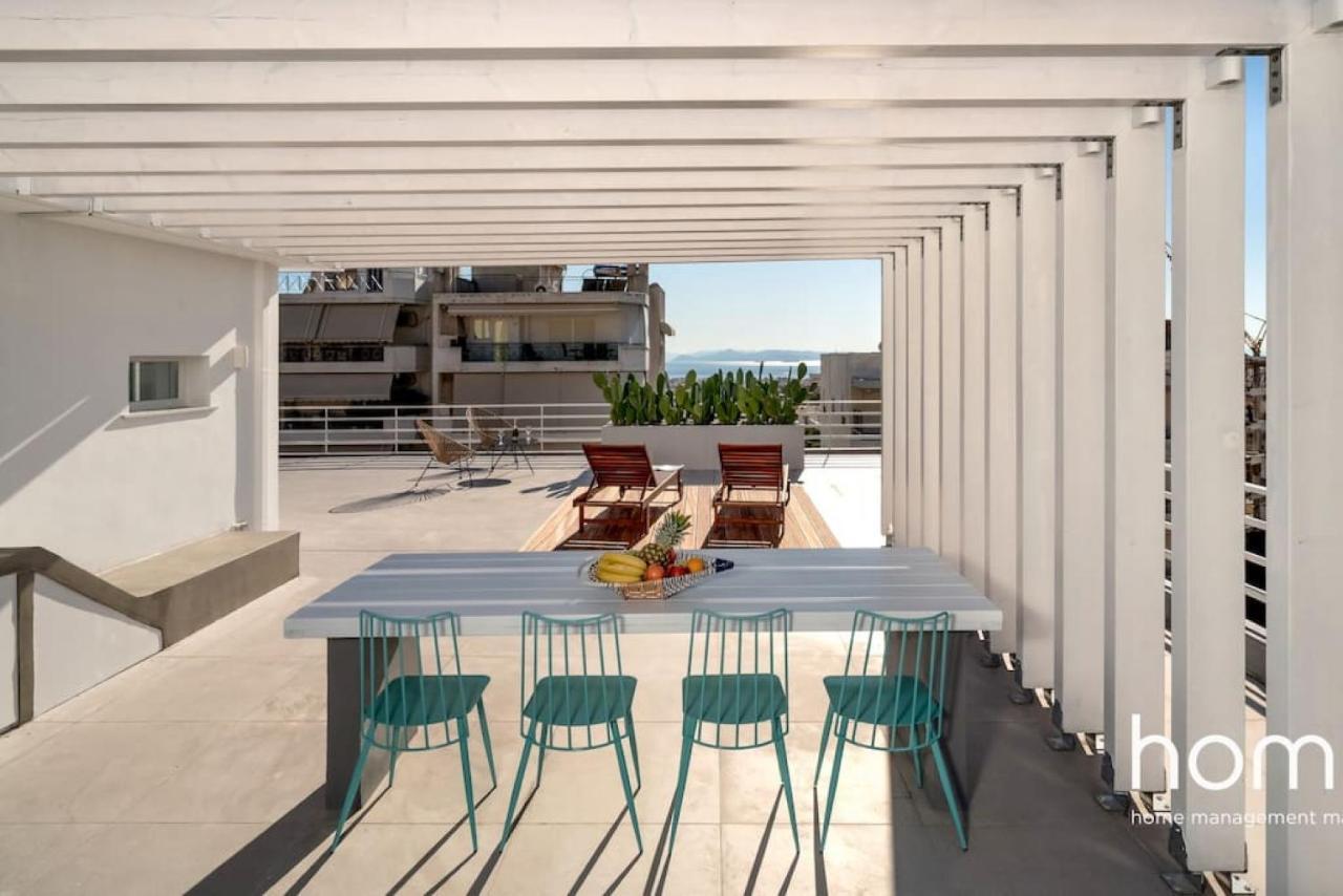 Brand New Homm Penthouse In Ano Glyfada, Dilou Apartment Athens Ngoại thất bức ảnh