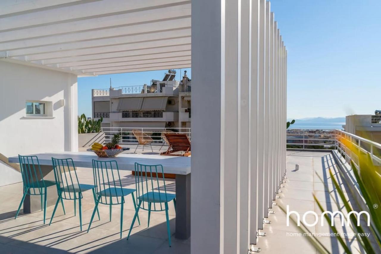 Brand New Homm Penthouse In Ano Glyfada, Dilou Apartment Athens Ngoại thất bức ảnh
