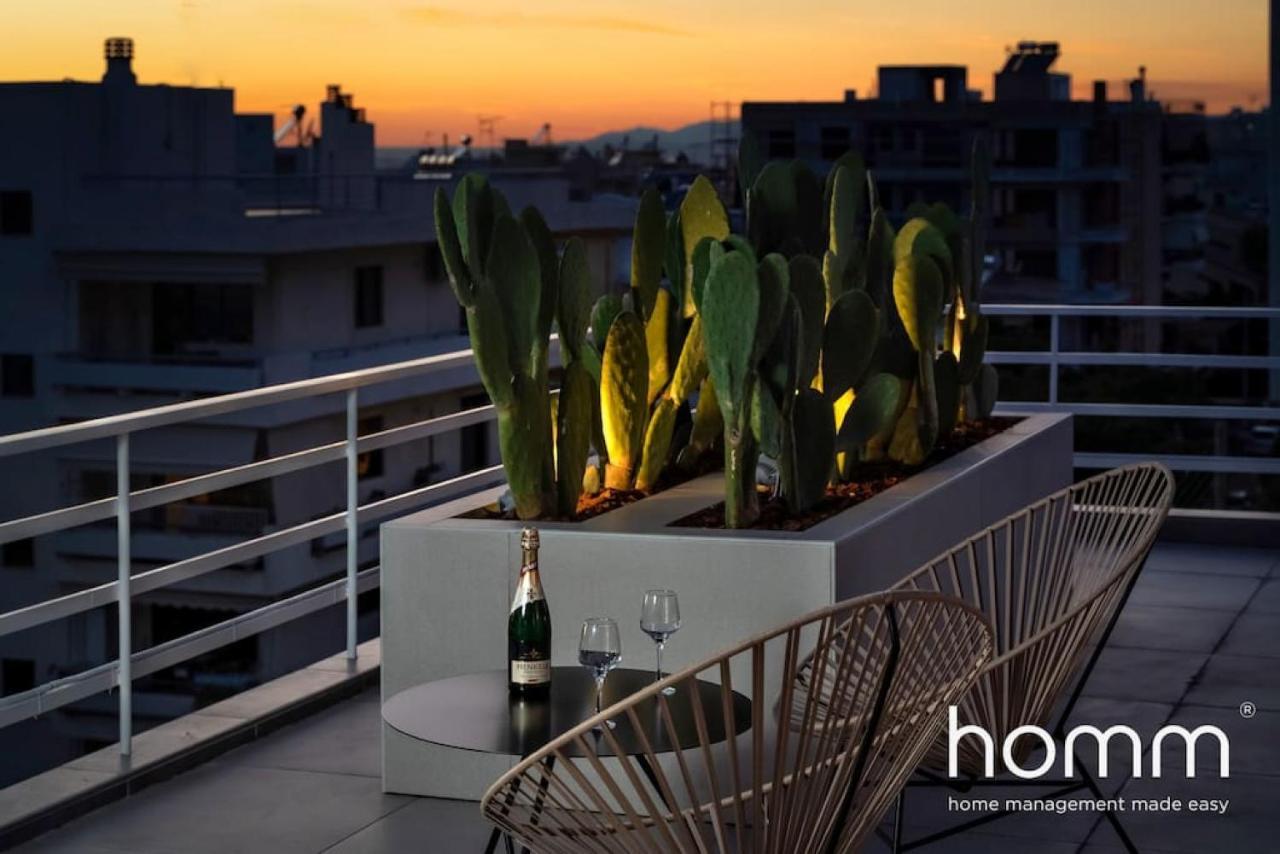 Brand New Homm Penthouse In Ano Glyfada, Dilou Apartment Athens Ngoại thất bức ảnh
