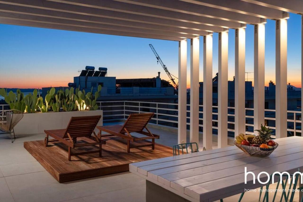 Brand New Homm Penthouse In Ano Glyfada, Dilou Apartment Athens Ngoại thất bức ảnh