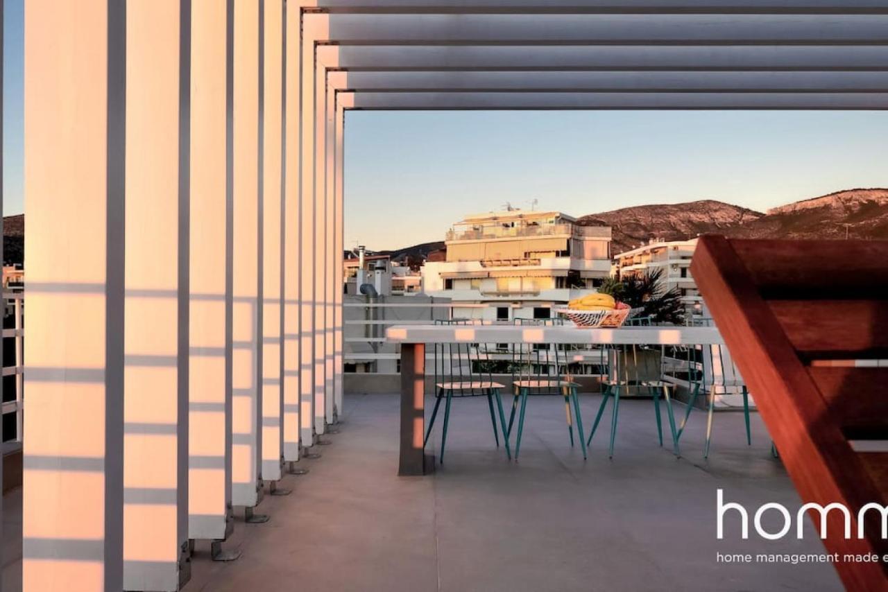 Brand New Homm Penthouse In Ano Glyfada, Dilou Apartment Athens Ngoại thất bức ảnh