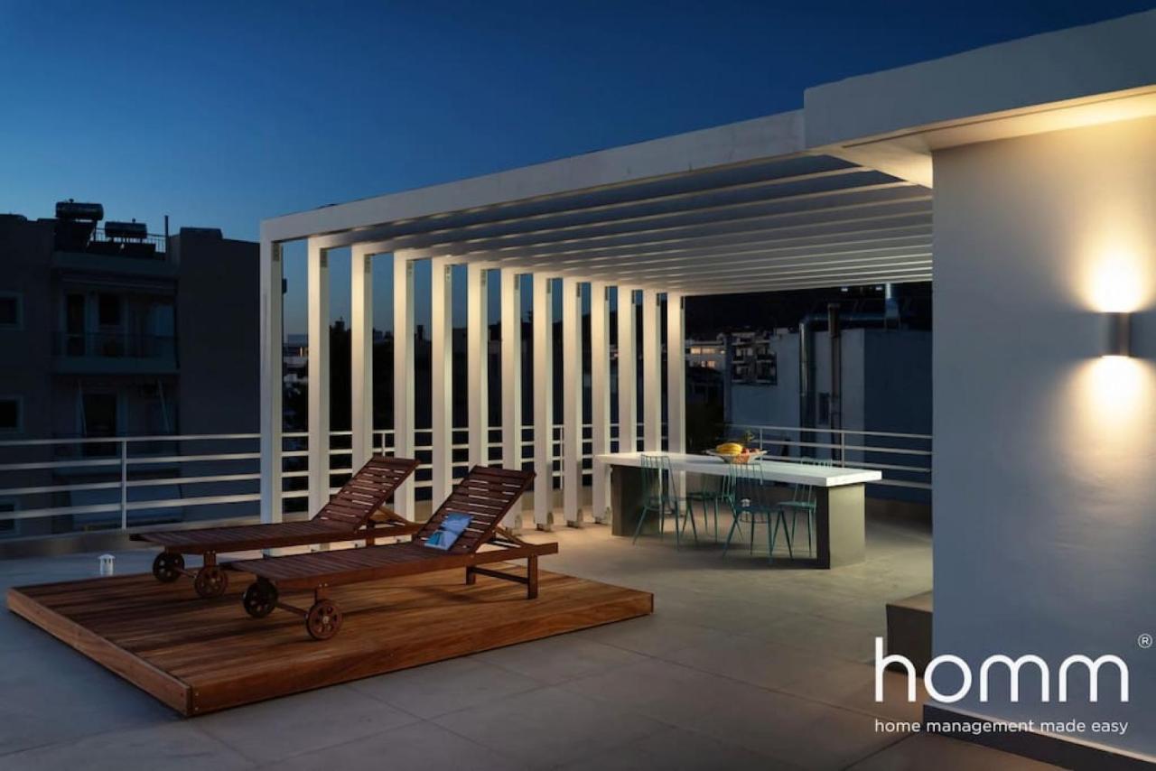 Brand New Homm Penthouse In Ano Glyfada, Dilou Apartment Athens Ngoại thất bức ảnh