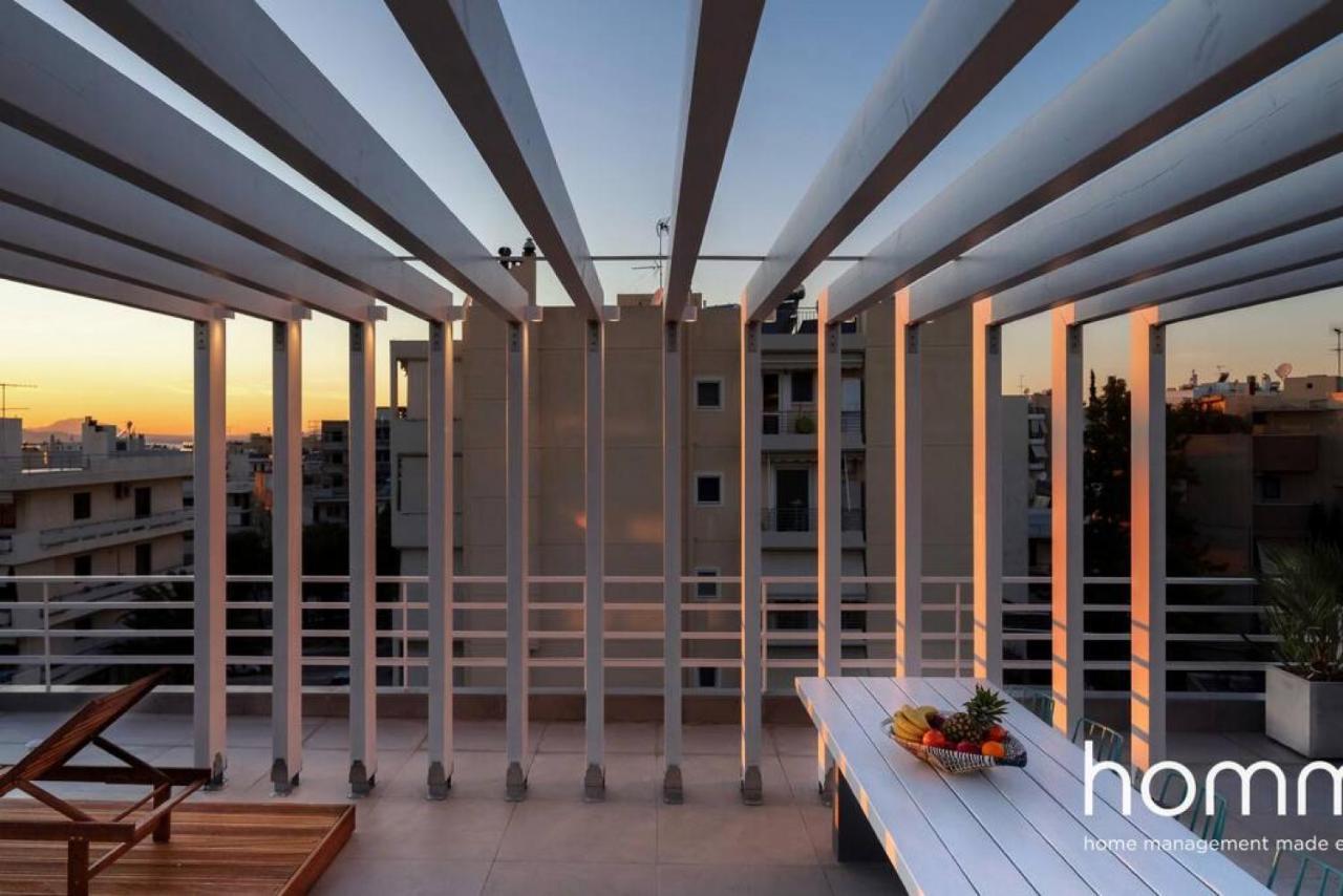 Brand New Homm Penthouse In Ano Glyfada, Dilou Apartment Athens Ngoại thất bức ảnh