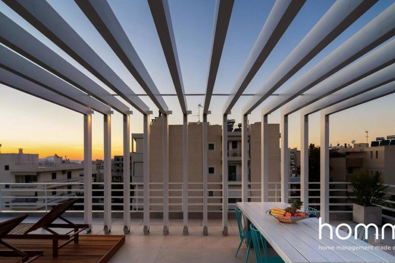 Brand New Homm Penthouse In Ano Glyfada, Dilou Apartment Athens Ngoại thất bức ảnh