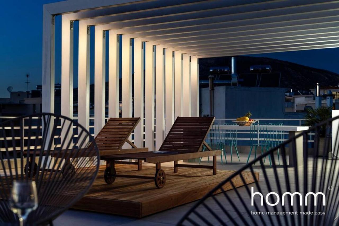 Brand New Homm Penthouse In Ano Glyfada, Dilou Apartment Athens Ngoại thất bức ảnh