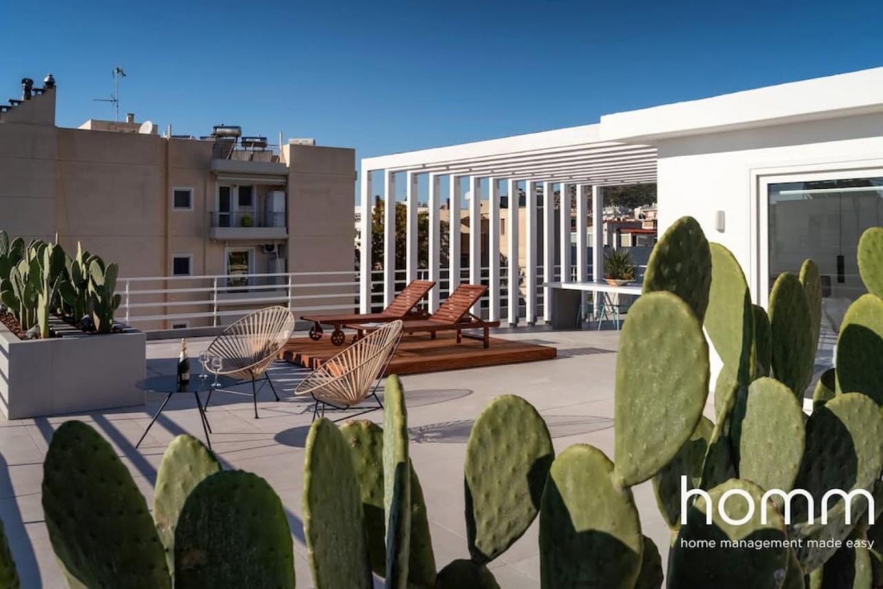 Brand New Homm Penthouse In Ano Glyfada, Dilou Apartment Athens Ngoại thất bức ảnh
